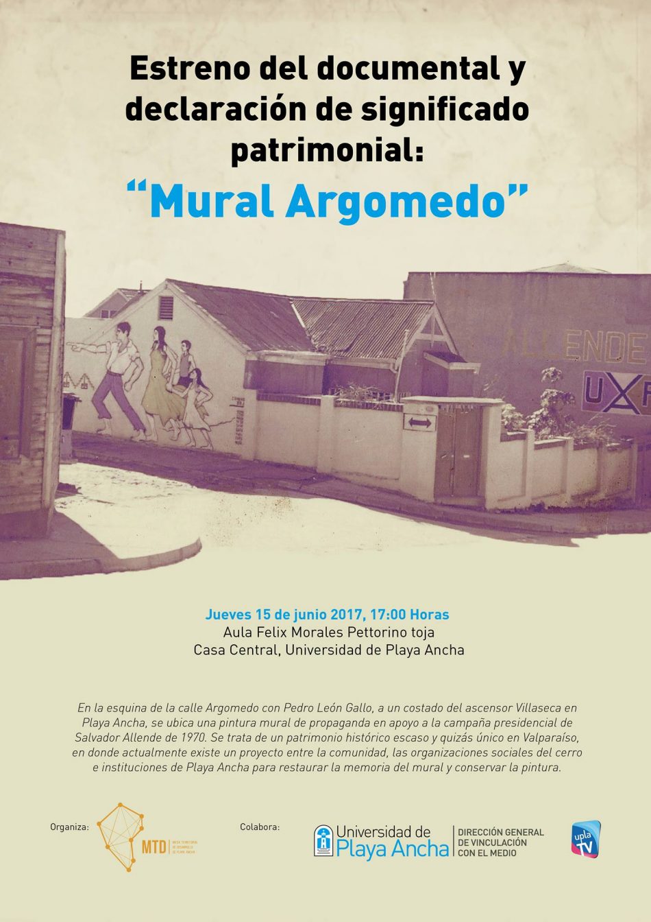 18986380_10211331478896301_1116698510_o estreno de documental mural de argomedo