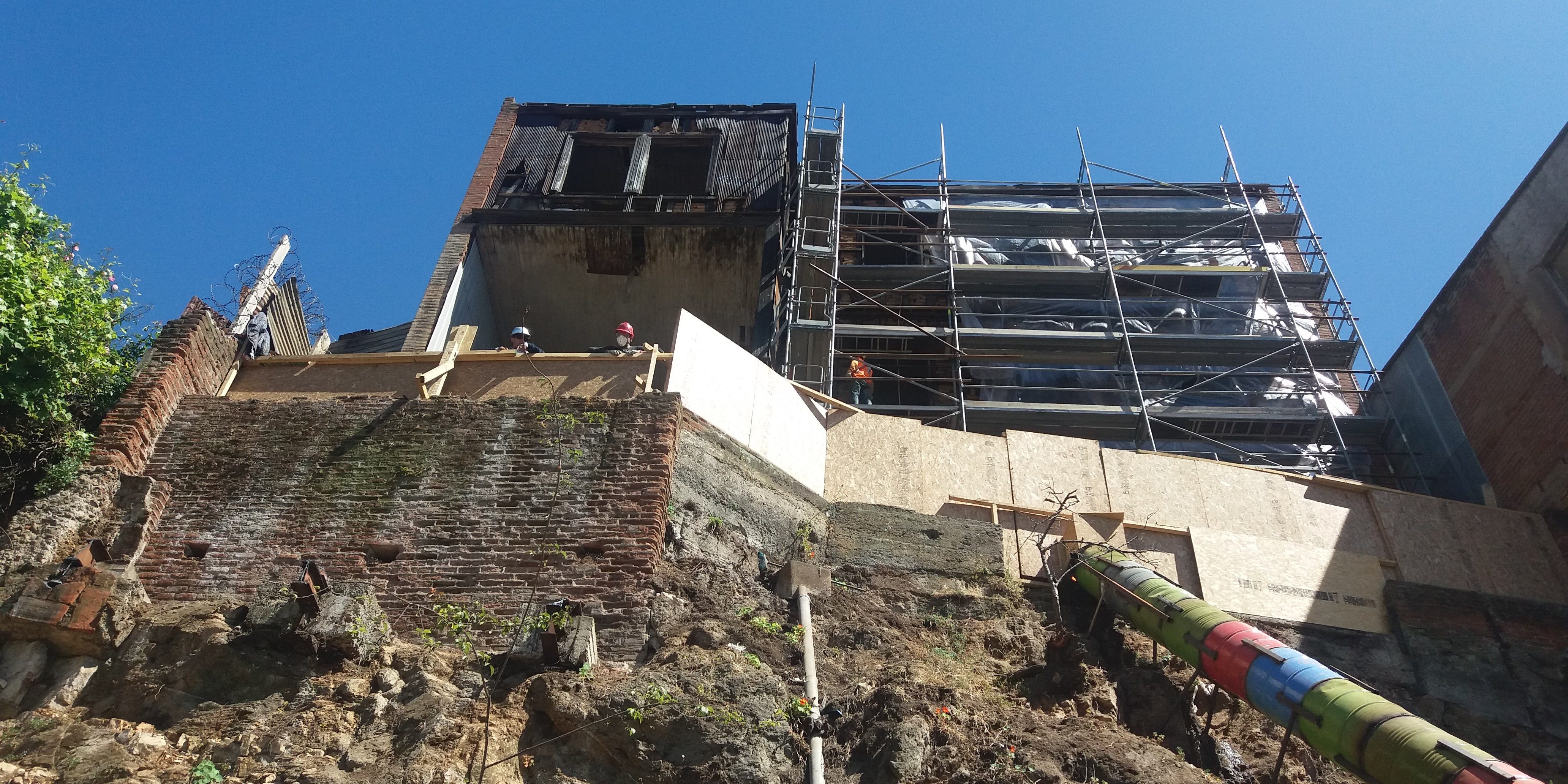 restauracion del ascensor villaseca