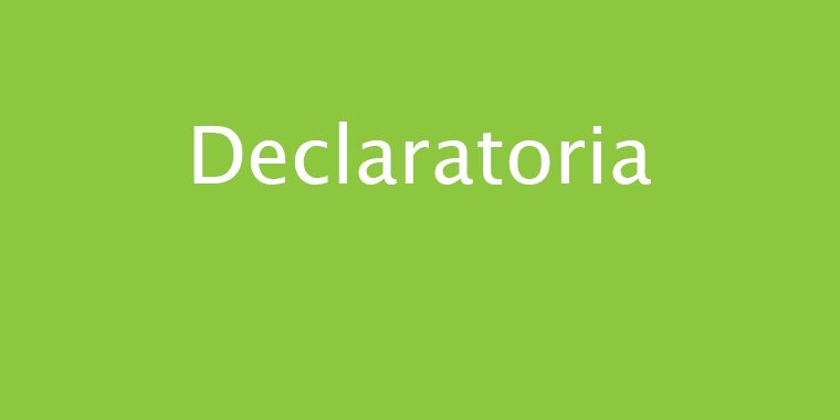 declaratoria