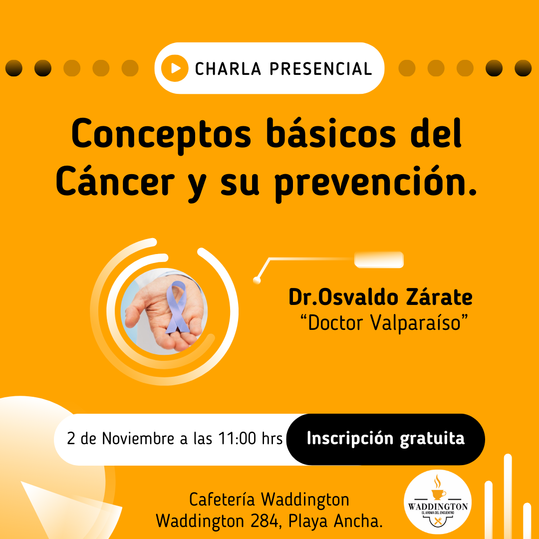 charla prevencion de cancer playa ancha