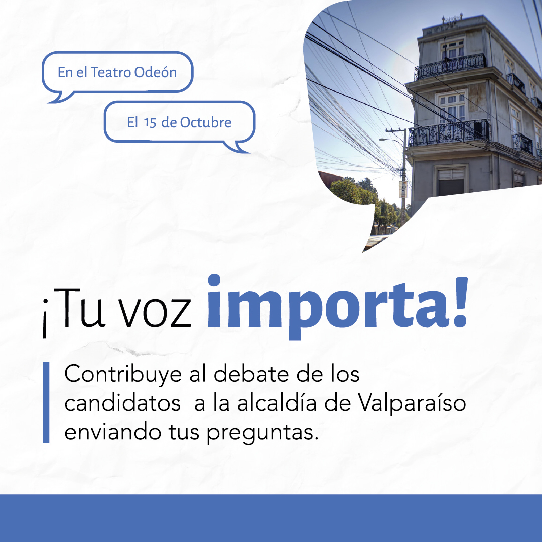 debate candidatos a alcaldia valparaiso 2024
