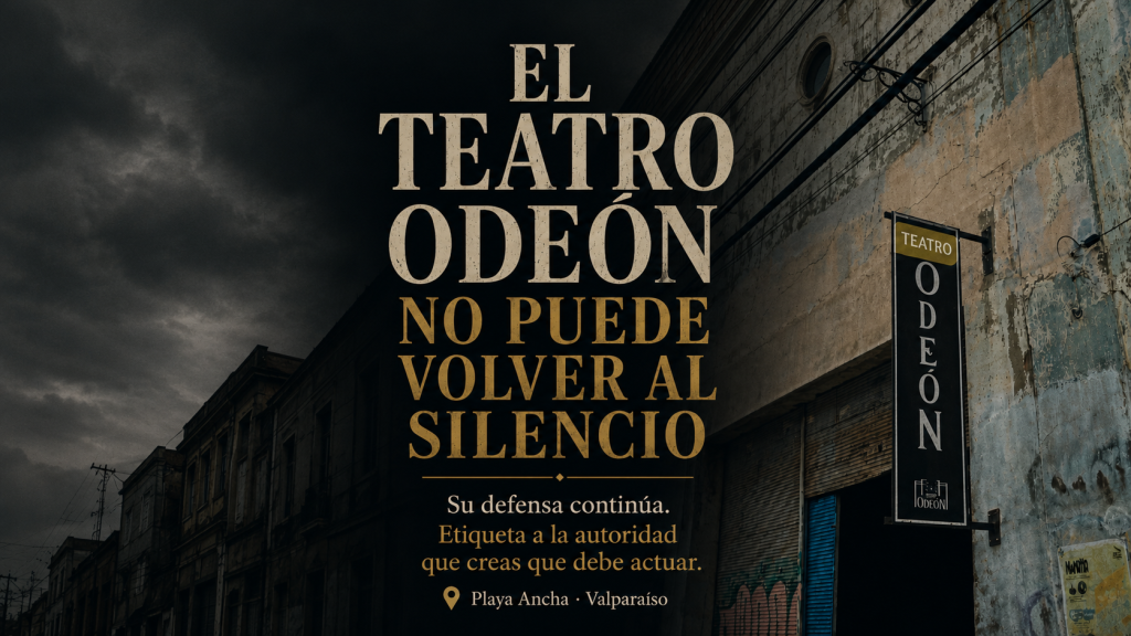 teatro odeon no puede cerrar las puertas