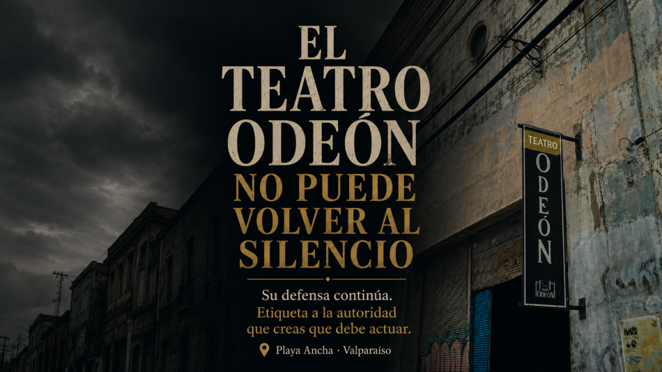 teatro odeon no puede cerrar las puertas